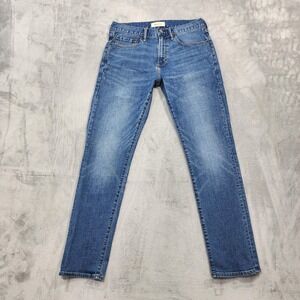 Gap 1969 Jeans Mens 31x32 Blue Medium Wash Slim Straight Stretch Denim Casual